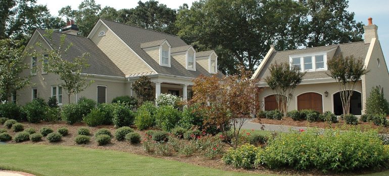 A view of a home's exterior.
