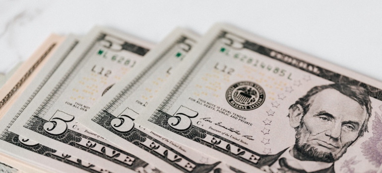 dollar bills